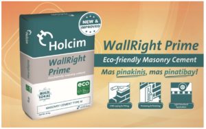 Holcim Philippines enhances masonry cement Holcim Wallright Prime for greater strength versatile use